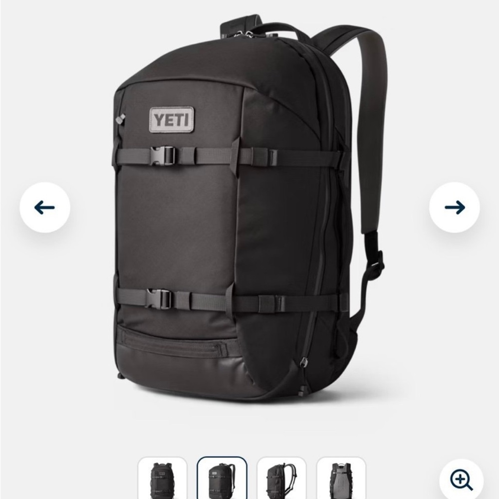 YETI, Crossroads® 27L Backpack, Black, New.